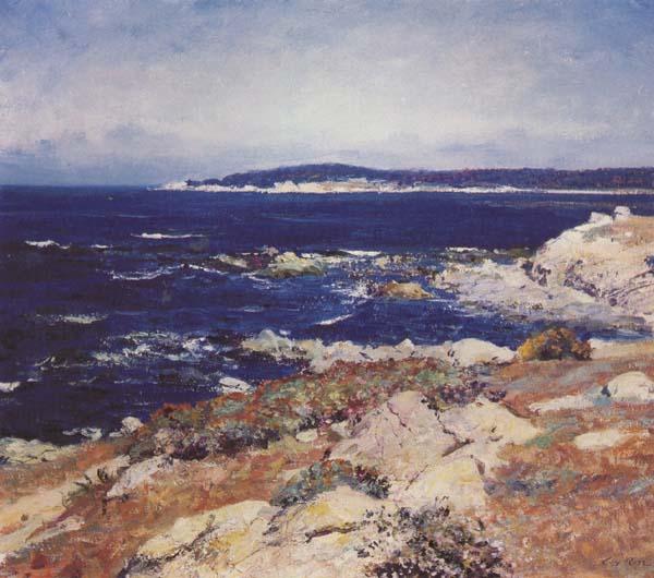 Guy Rose Carmel Seascape Sweden oil painting art